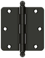 Deltana S35R410B-BT oil rubbed bronze door hinge