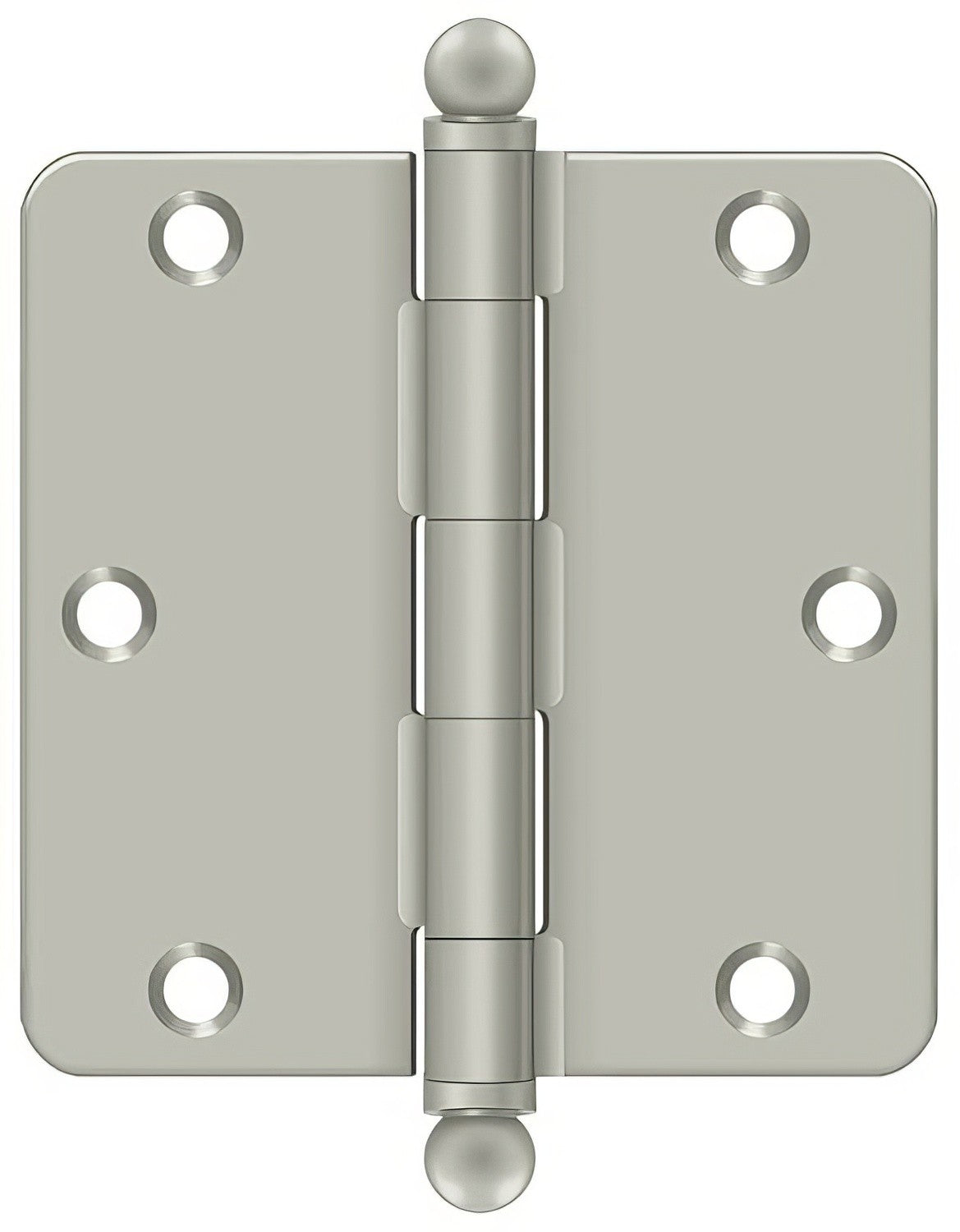 Deltana S35R415-BT satin nickel door hinge