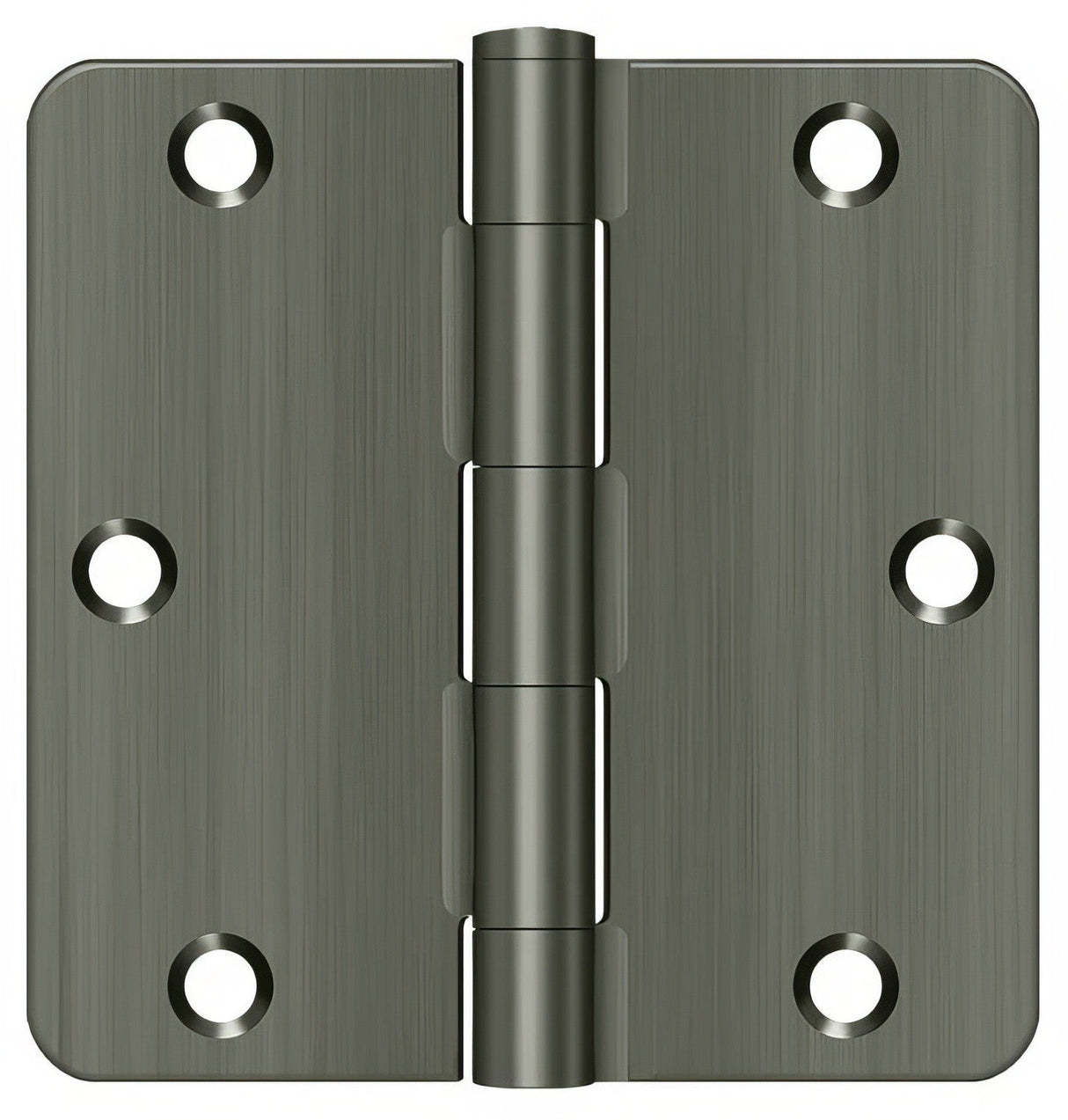 Deltana S35R415A antique nickel door hinge