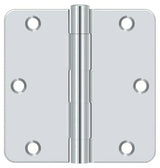Deltana S35R426 polished chrome door hinge