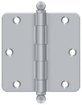 Deltana S35R426D-BT satin chrome door hinge