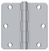 Deltana S35R426D satin chrome door hinge