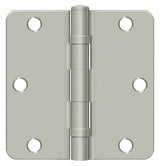 Deltana S35R4BB15 satin nickel door hinge