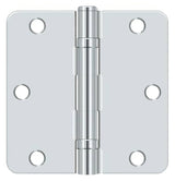 Deltana S35R4BB26 chrome door hinge