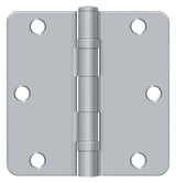 Deltana S35R4BB26D brushed chrome door hinge