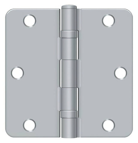 Deltana S35R4BB26D door hinge in satin stainless, additional view