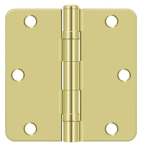Deltana S35R4BB3 polished brass door hinge