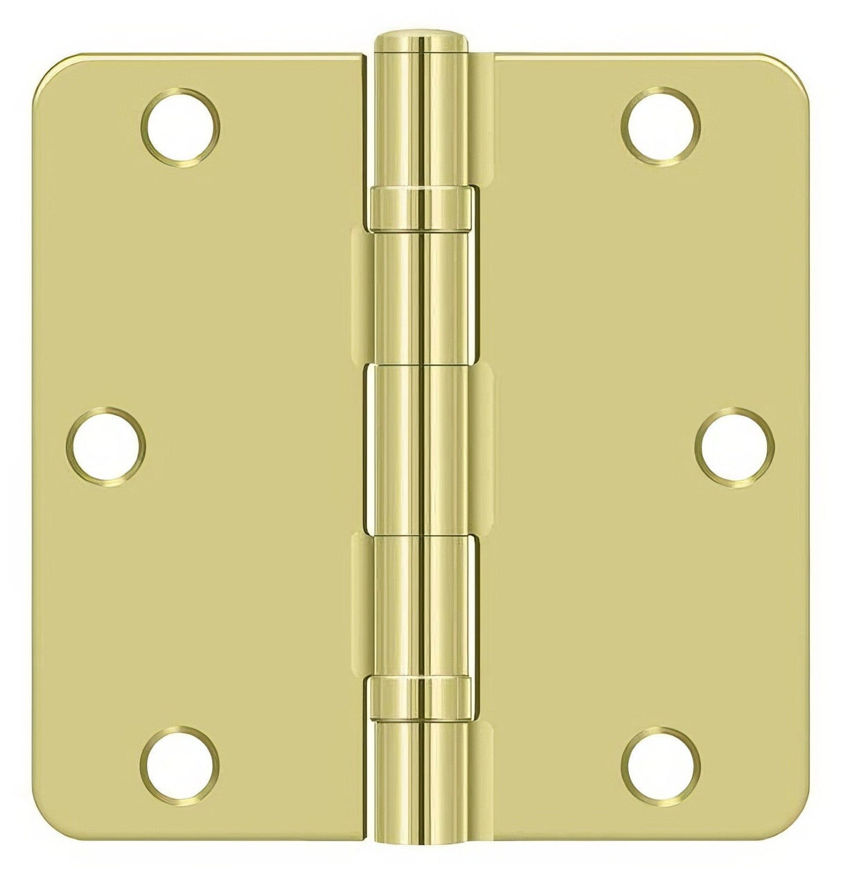Deltana S35R4BB3 polished brass door hinge
