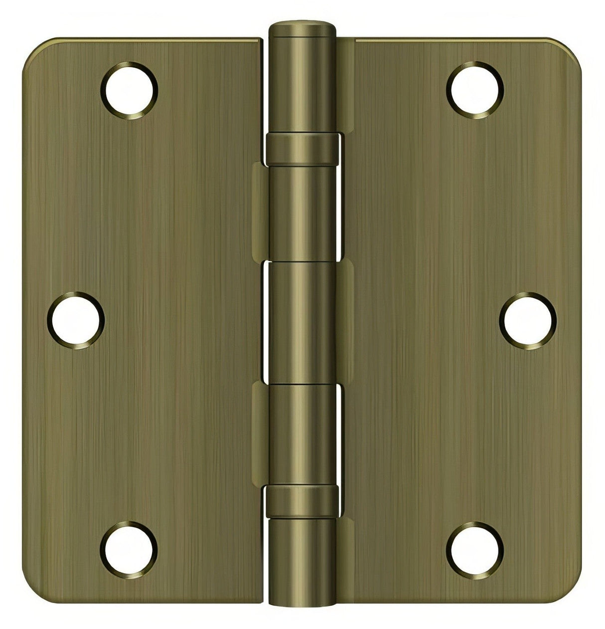 Deltana S35R4BB5 antique brass door hinge