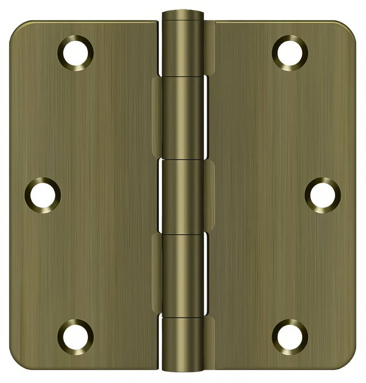 Deltana S35R4BK5 antique brass door hinge