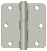 Deltana S35R4HD15 satin nickel door hinge