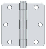Deltana S35R4HD26 bright chrome door hinge