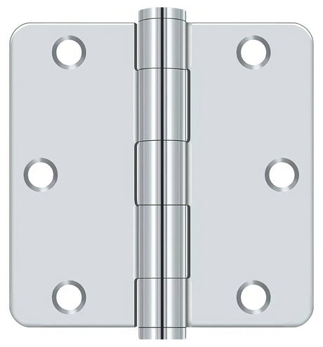 Deltana S35R4HD26 bright chrome door hinge
