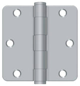 Deltana S35R4HD26D satin chrome door hinge