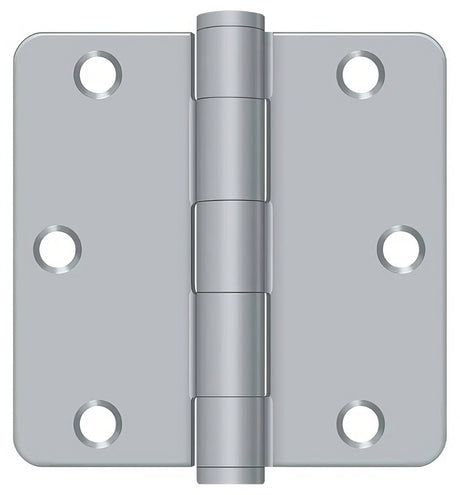 Deltana S35R4HD26D satin chrome door hinge