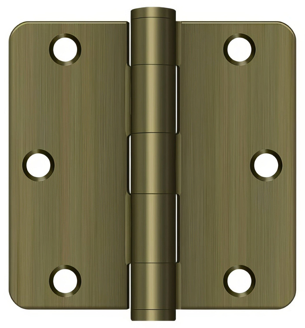 Deltana S35R4HD5 antique brass door hinge
