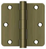 Deltana S35R4HD5 antique brass door hinge