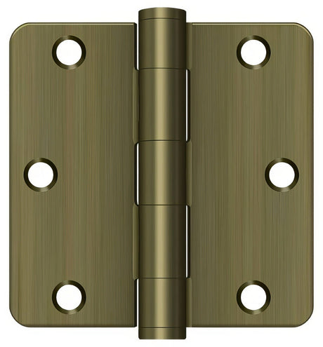 Deltana S35R4HD5 antique brass door hinge