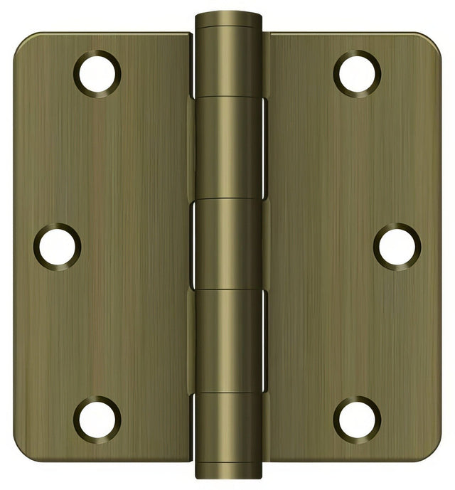 Deltana S35R4HD5 antique brass door hinge