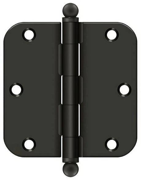 Deltana S35R510B-BT door hinge in satin stainless, additional view