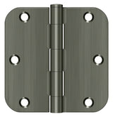 Deltana S35R515A antique nickel door hinge