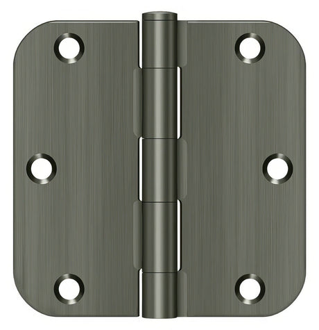 Deltana S35R515A door hinge in satin stainless, additional view