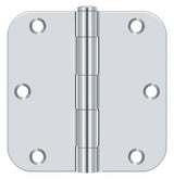 Deltana S35R526 polished chrome door hinge