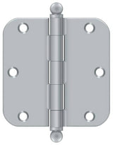 Deltana S35R526D-BT brushed chrome door hinge