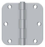 Deltana S35R526D satin chrome door hinge
