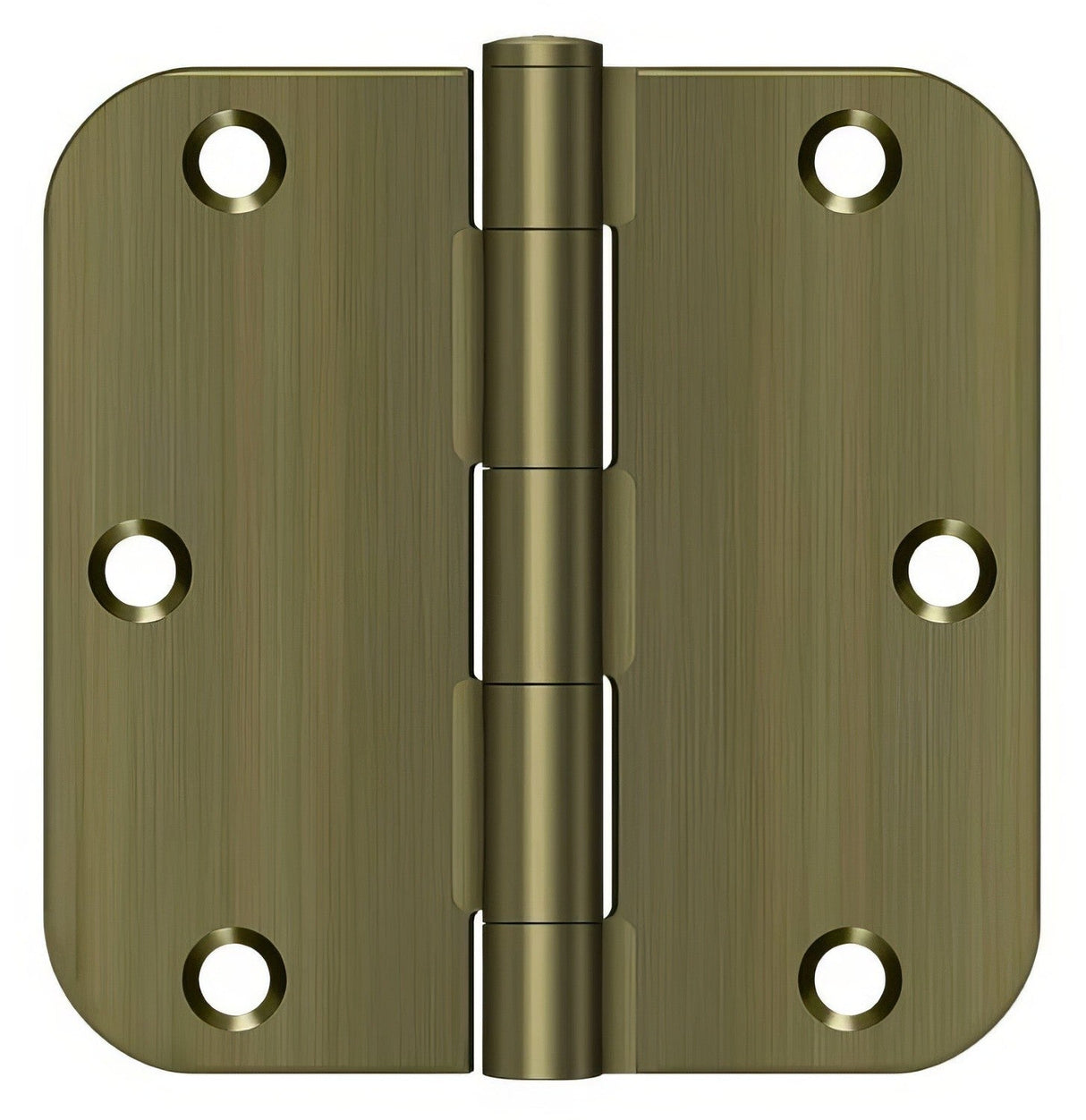Deltana S35R55 antique brass door hinge