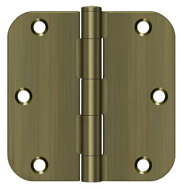 Deltana S35R55 antique brass door hinge