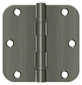 Deltana S35R5BB15A antique nickel door hinge