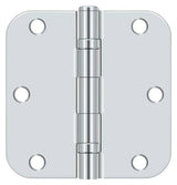 Deltana S35R5BB26 chrome door hinge