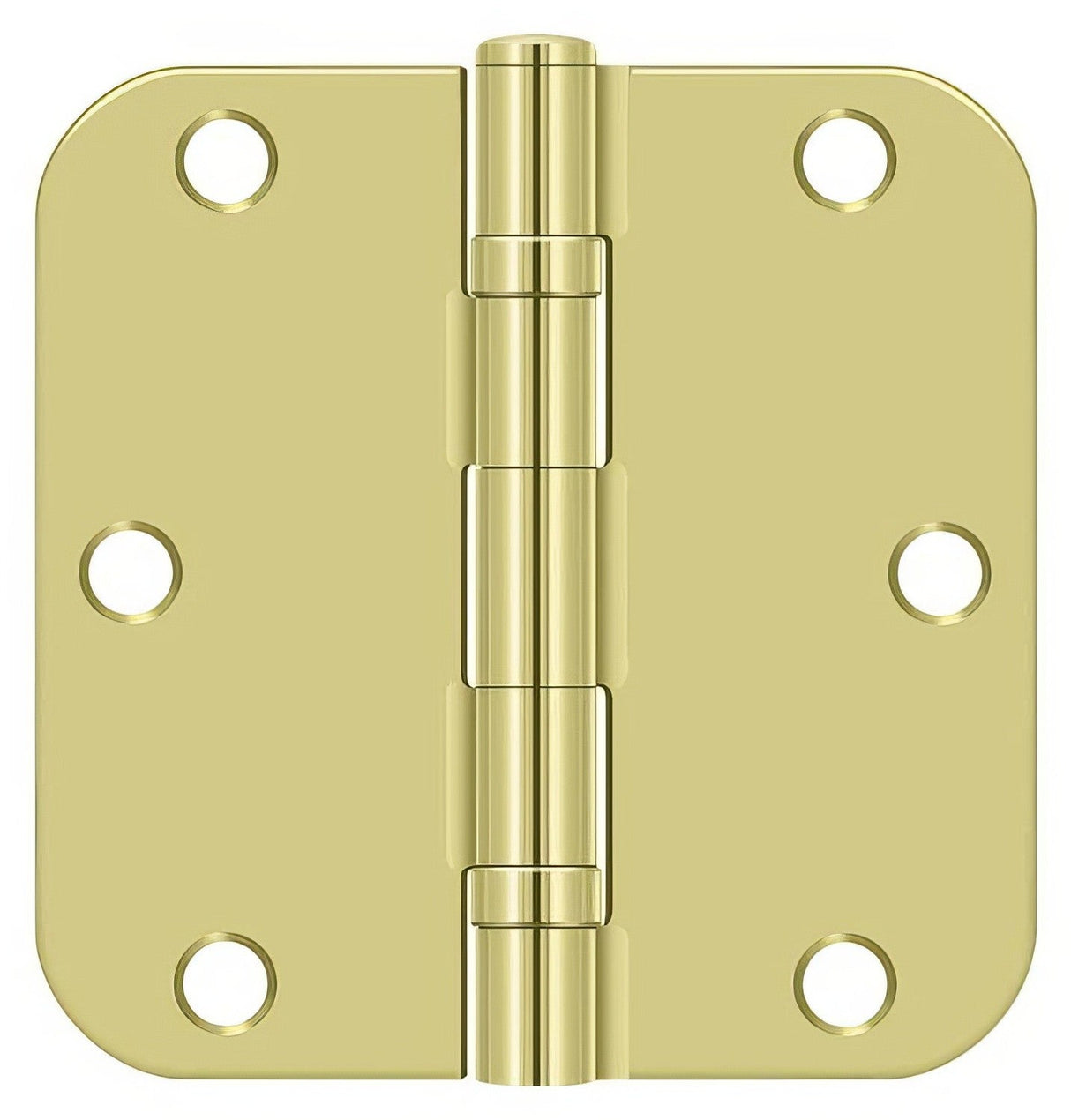 Deltana S35R5BB3 polished brass door hinge
