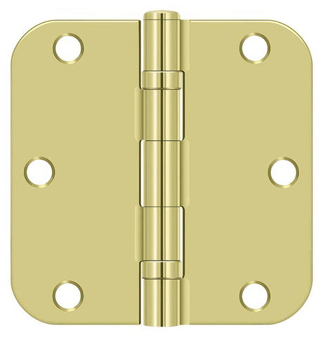Deltana S35R5BB3 door hinge in satin nickel, additional view