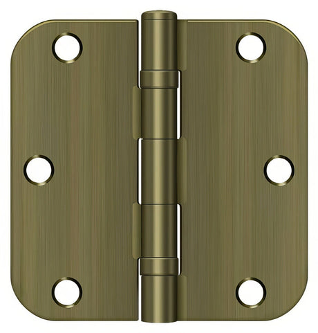 Deltana S35R5BB5 door hinge in satin stainless, additional view