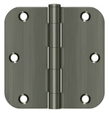 Deltana S35R5BK15A antique nickel door hinge