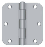 Deltana S35R5BK26D satin chrome door hinge