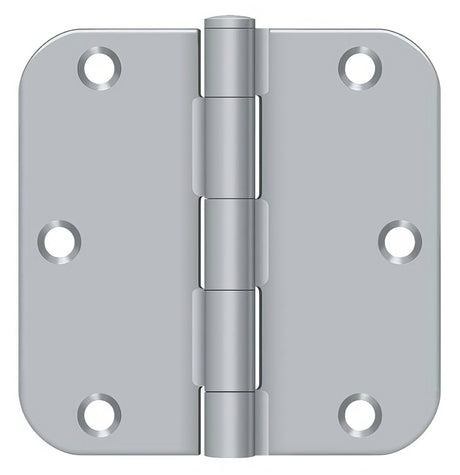 Deltana S35R5BK26D satin chrome door hinge