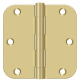 Deltana S35R5BK3/4 bright brass combo door hinge