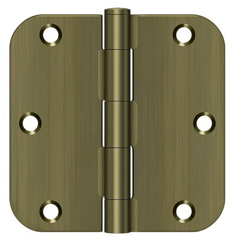 Deltana S35R5BK5 antique brass door hinge