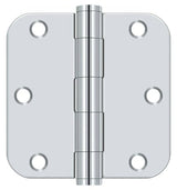 Deltana S35R5HD26 polished chrome door hinge