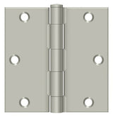 Deltana S35U15-R satin nickel door hinge