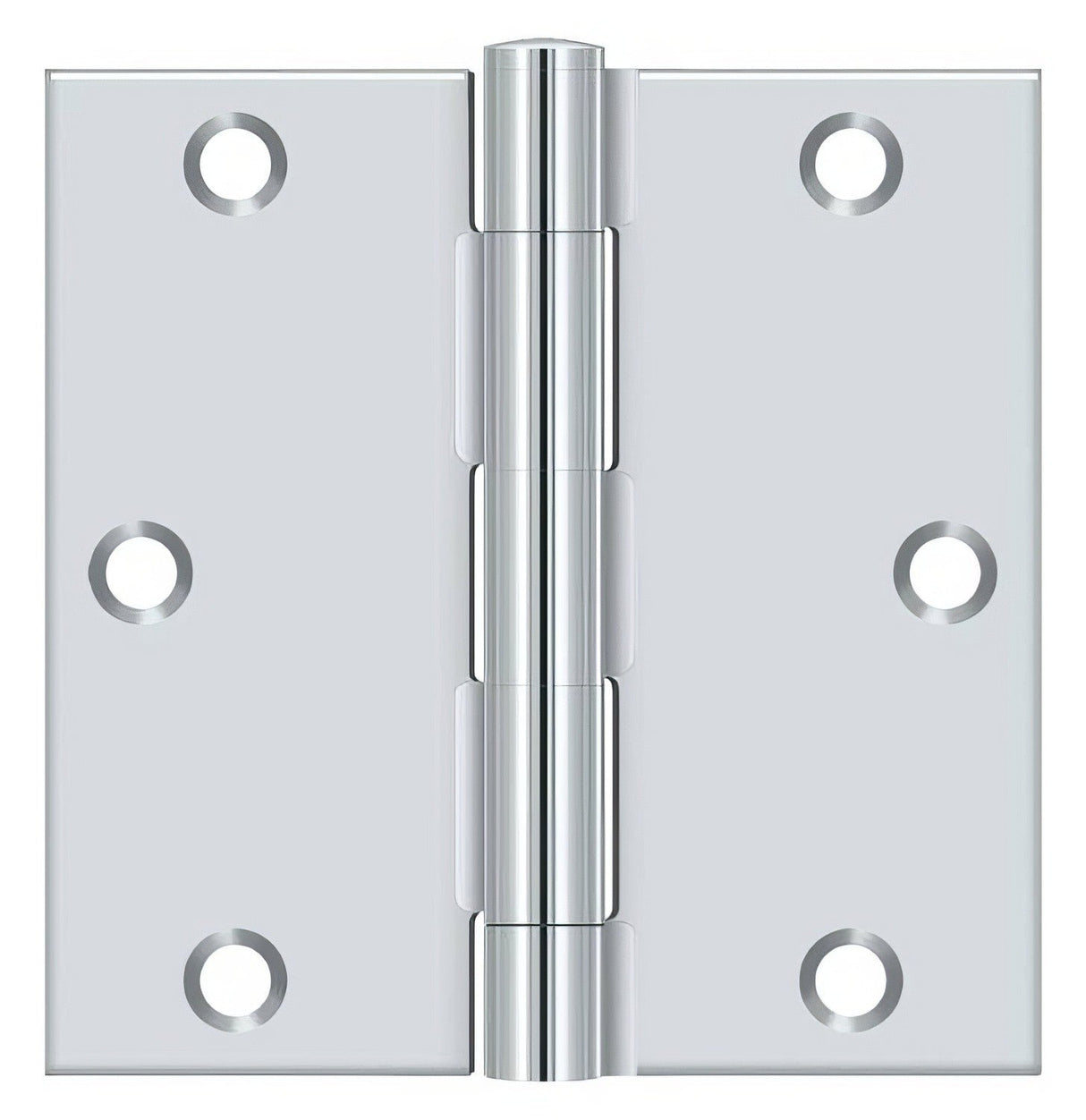 Deltana S35U26-R bright chrome door hinge