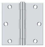 Deltana S35U26-R bright chrome door hinge