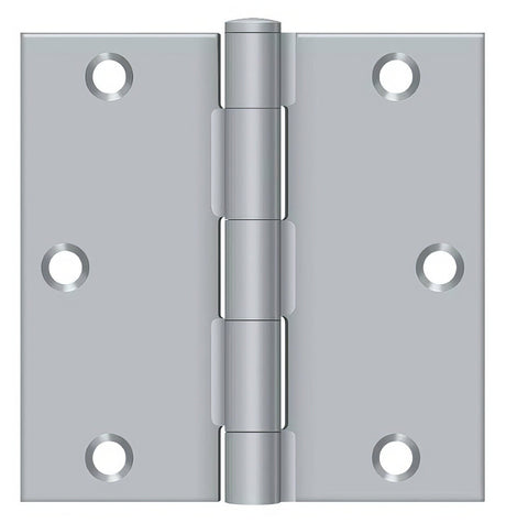 Deltana S35U26D-R satin chrome door hinge