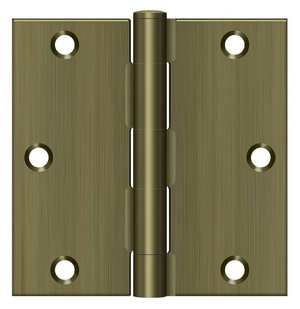 Deltana S35U5-R antique brass door hinge
