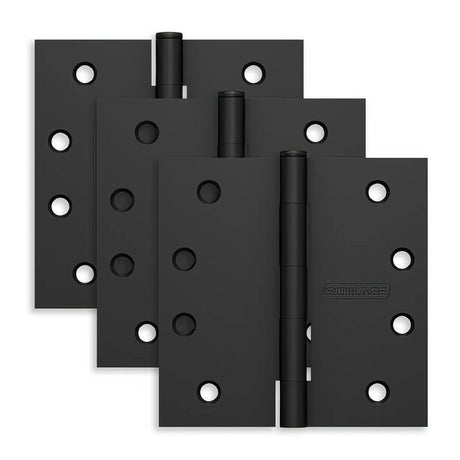 Ives S3P1020FRP622 matte black plain bearing hinge