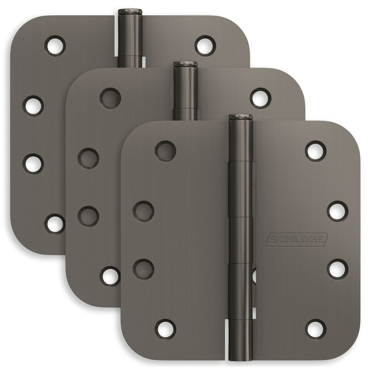 Schlage S3P1021FRP530 Residential Series hinge in satin stainless, additional view
