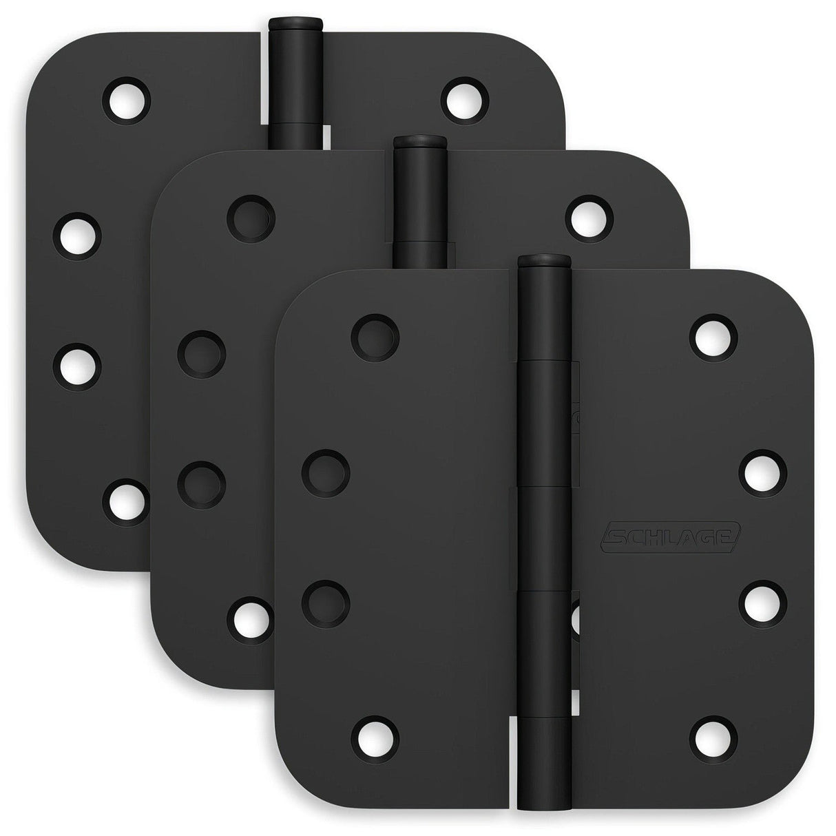 Schlage S3P1021FRP622 Residential Series hinge in satin stainless, additional view